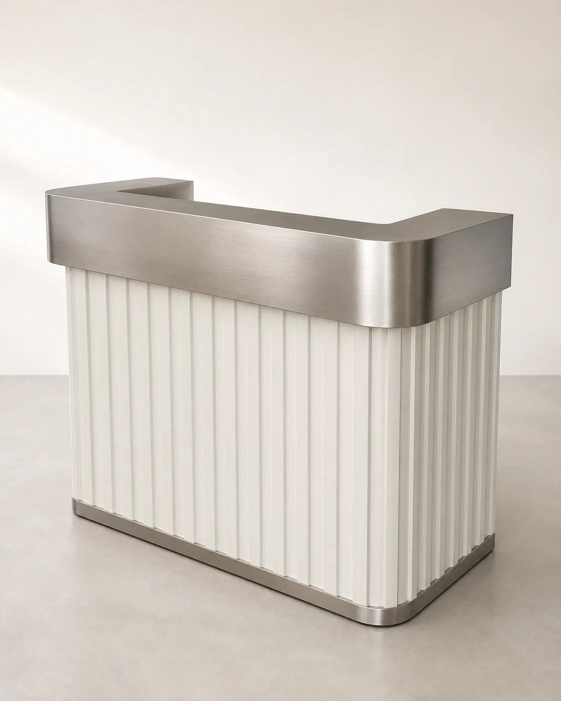 Modern reception counter 07 by Modi Interiors