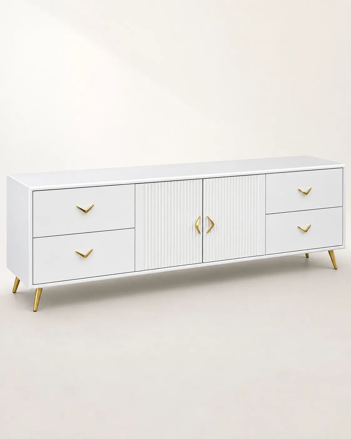 Contemporary TV runner unit 06 by Modi Interiors