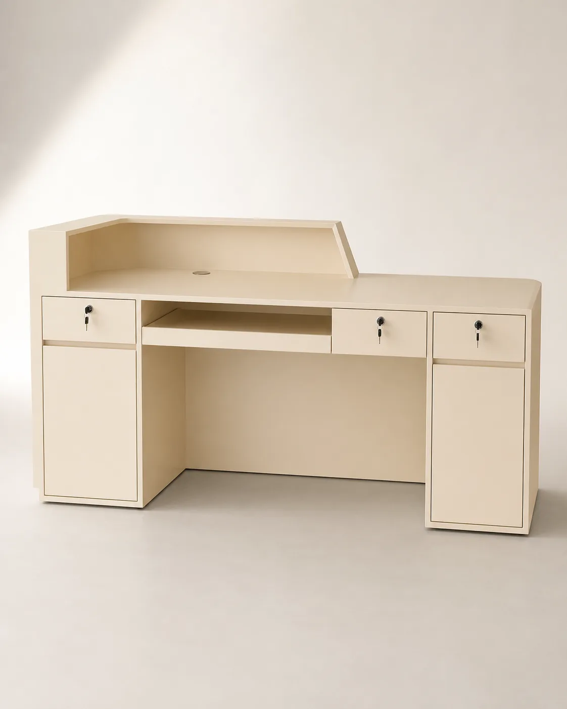 Modern reception counter 05 by Modi Interiors