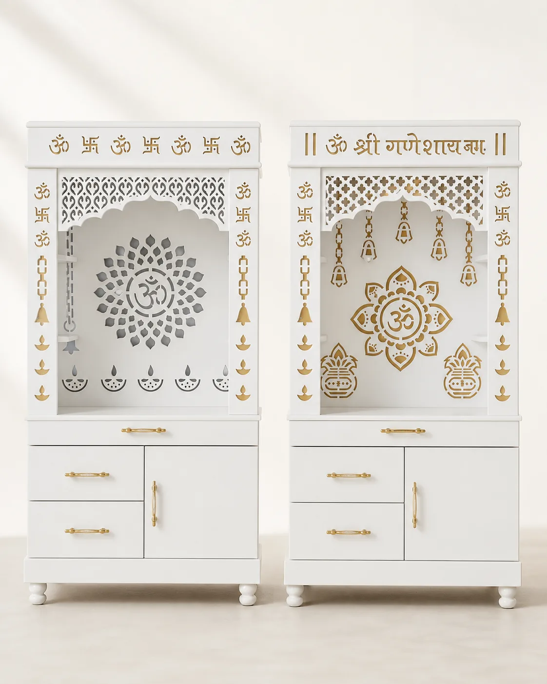 Designer Mandir Unit 43 at Modi Interiors Jagatpura Jaipur